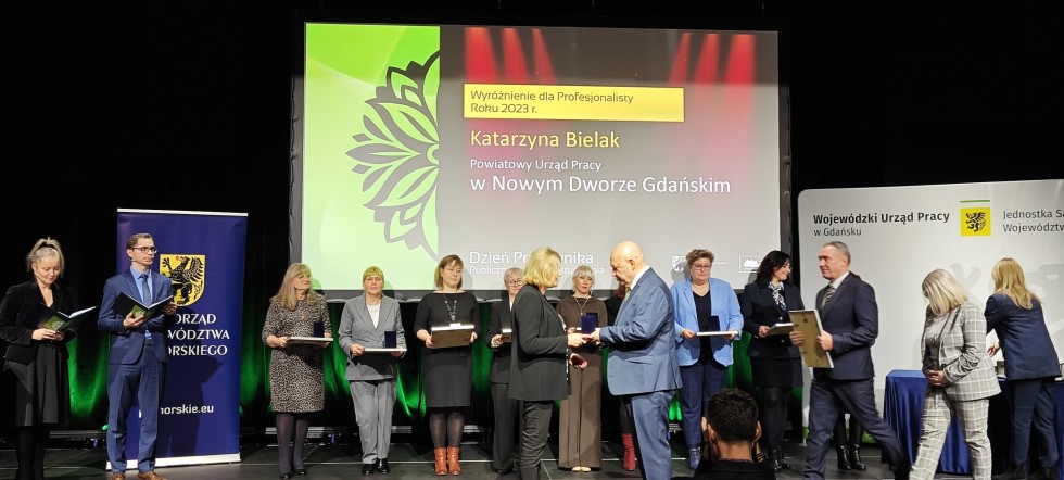Nowy Dwór Gdański. Katarzyna Bielak z PUP w gronie Profesjonalistów Roku 2023.