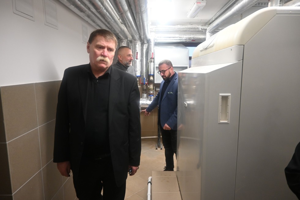 Nowy Dwór Gdański. Odbiór końcowy budynku Starostwa Powiatowego.