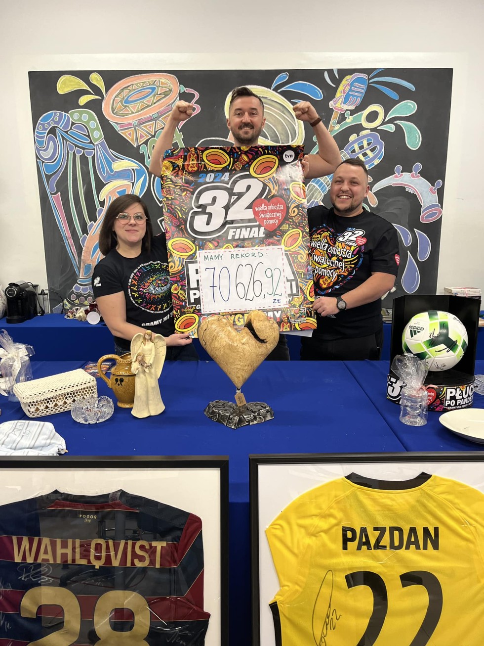 Rekordowa zbiórka 32. Finału WOŚP w Gminie Stare Pole.