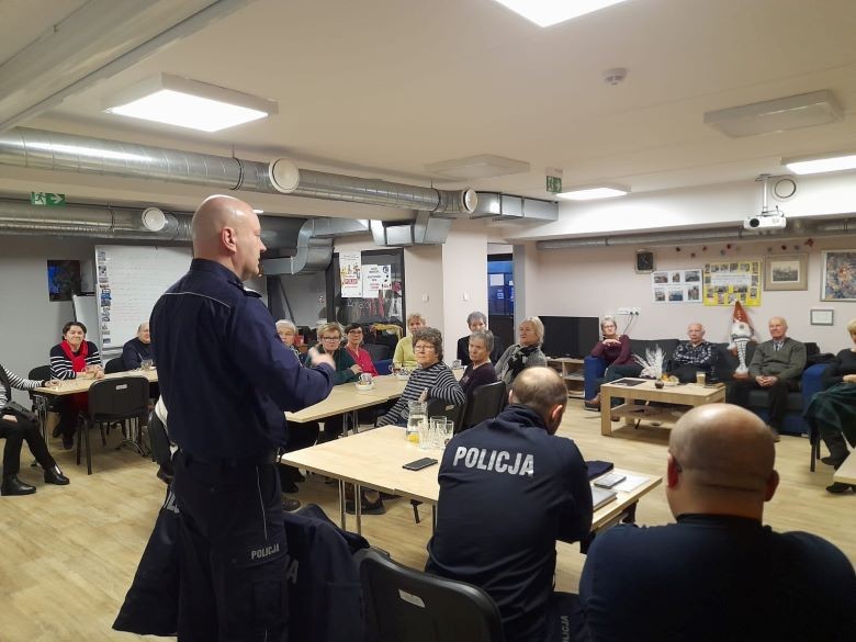 Sztum. O bezpieczeństwie z seniorami.
