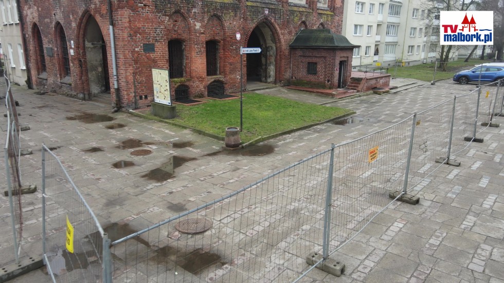 Ruszyła modernizacja Staromiejskiego Ratusza w Malborku. Zobacz wideo z drona - 27.02.2024