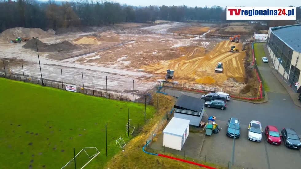 Rewitalizacja kąpieliska miejskiego w Elblągu - postęp prac luty 2024