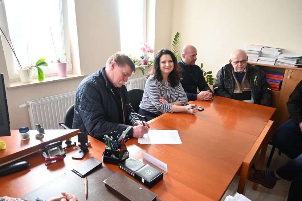 Nowy Dwór Gdański. Budynek Powiatowego Urzędu Pracy po remoncie.