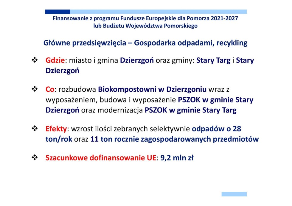 Pakt dla ziemi sztumskiej – podsumowanie mijającej kadencji.