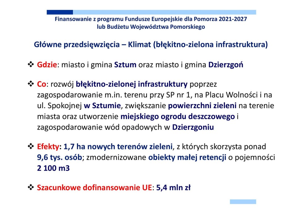 Pakt dla ziemi sztumskiej – podsumowanie mijającej kadencji.
