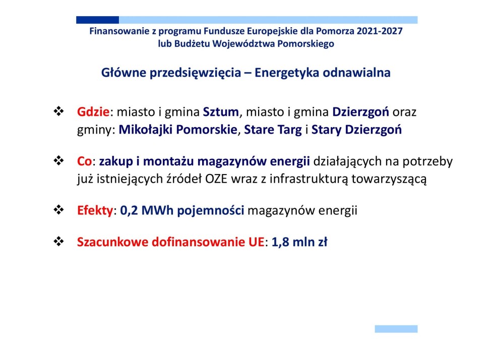 Pakt dla ziemi sztumskiej – podsumowanie mijającej kadencji.