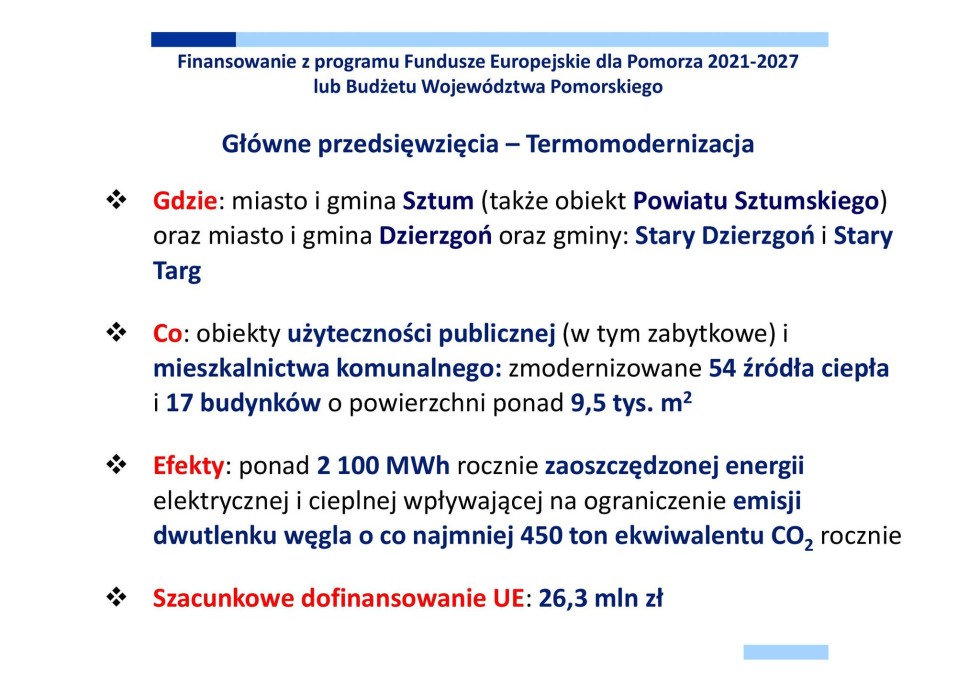 Pakt dla ziemi sztumskiej – podsumowanie mijającej kadencji.