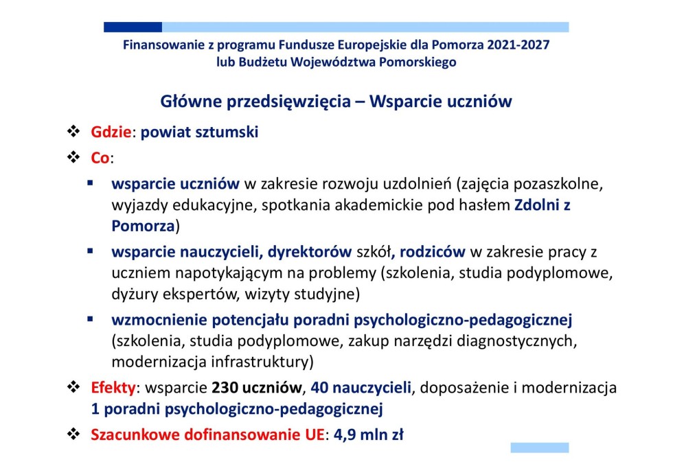 Pakt dla ziemi sztumskiej – podsumowanie mijającej kadencji.