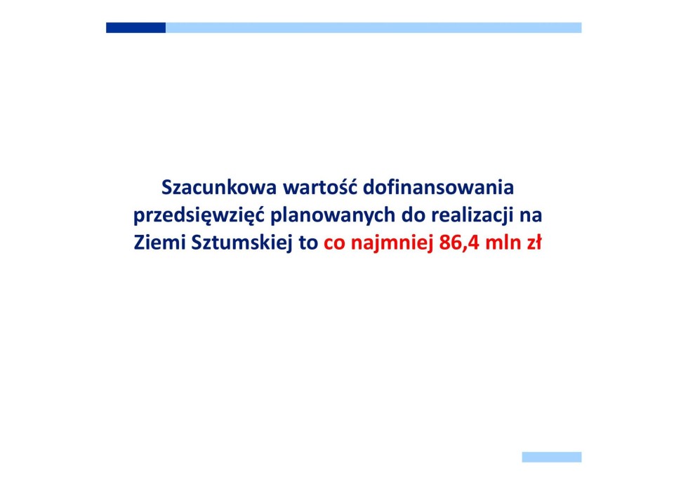 Pakt dla ziemi sztumskiej – podsumowanie mijającej kadencji.