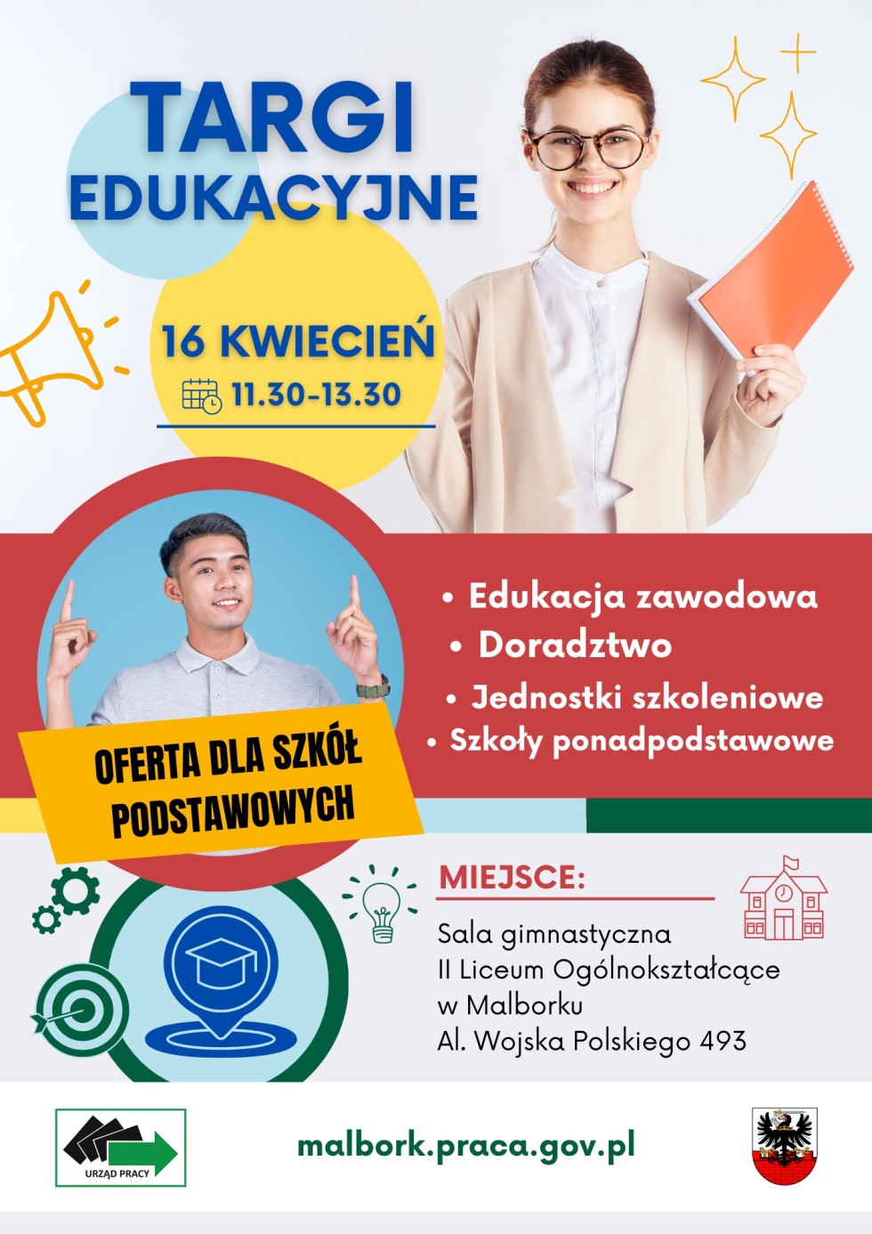 Malbork. Wkrótce Targi Edukacyjne dla absolwentów szkół podstawowych.