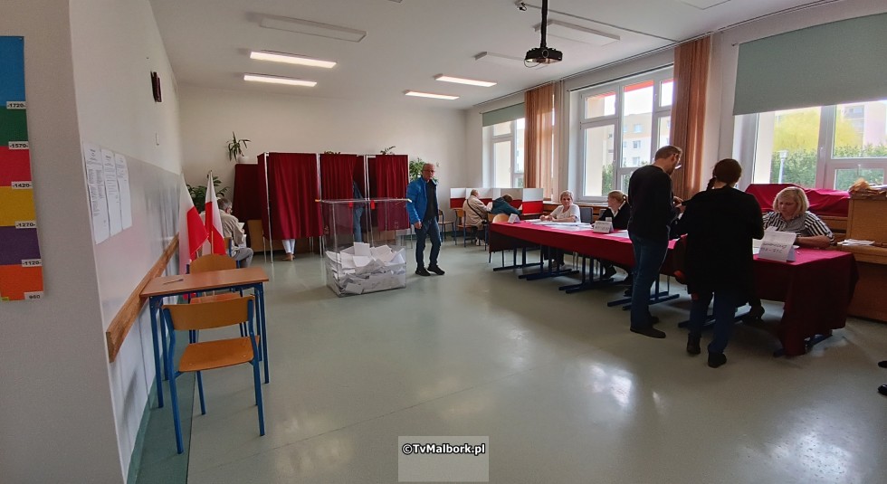 Wybory samorządowe 2024 w Malborku. Zobacz wideo i zdjęcia