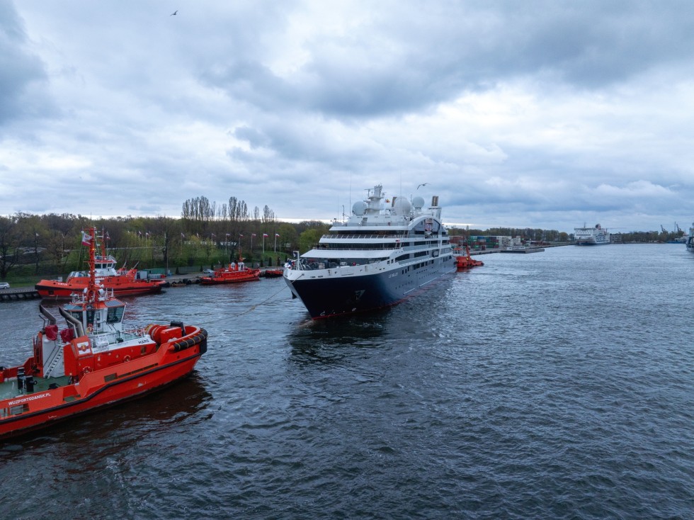 Port Gdańsk zainaugurował kolejny sezon żeglugi wycieczkowej. Zobacz wideo i zdjęcia - Awizacje wycieczkowców