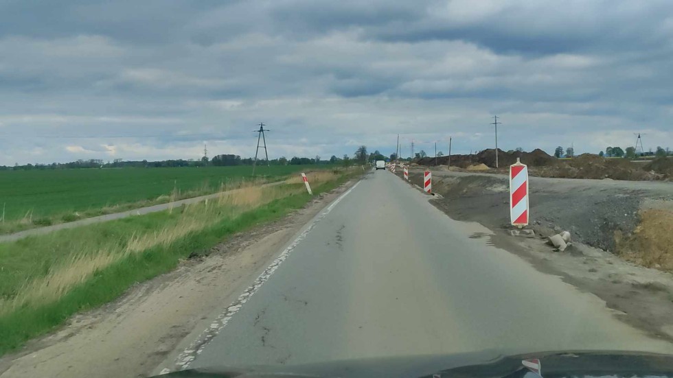 DK22. Coraz bliżej końca rozbudowy odcinka Malbork-Stare Pole. 04.2024 Wideo i zdjęcia