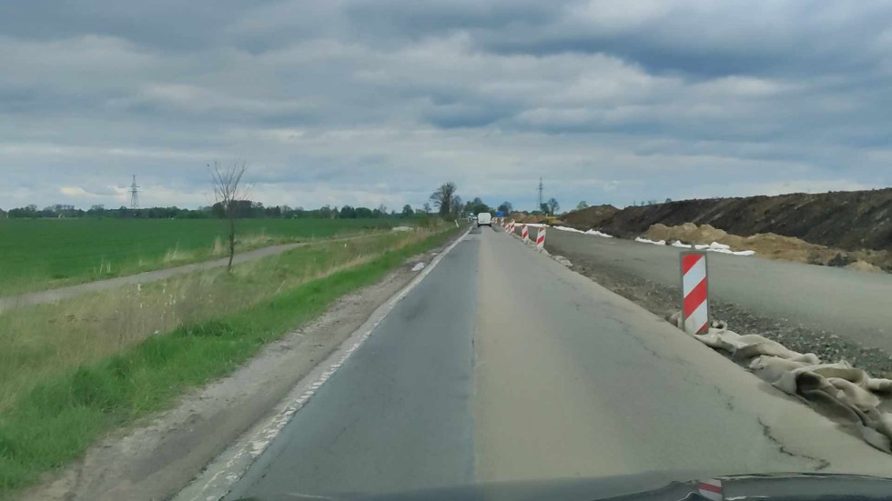 DK22. Coraz bliżej końca rozbudowy odcinka Malbork-Stare Pole. 04.2024 Wideo i zdjęcia