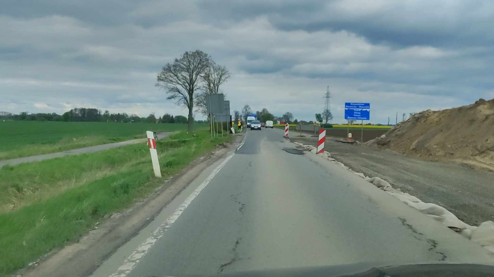 DK22. Coraz bliżej końca rozbudowy odcinka Malbork-Stare Pole. 04.2024 Wideo i zdjęcia