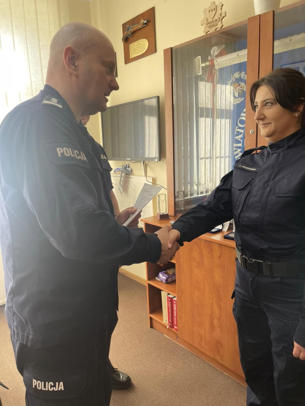 Nowa funkcjonariuszka w szeregach sztumskiej policji.