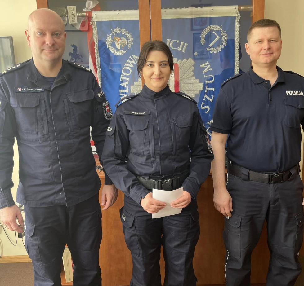 Nowa funkcjonariuszka w szeregach sztumskiej policji.