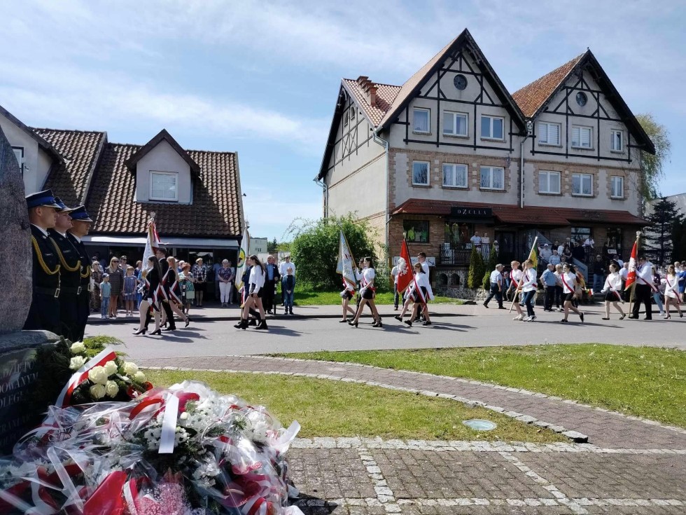 Nowy Dwór Gdański. 233. rocznica uchwalenia Konstytucji 3 Maja.