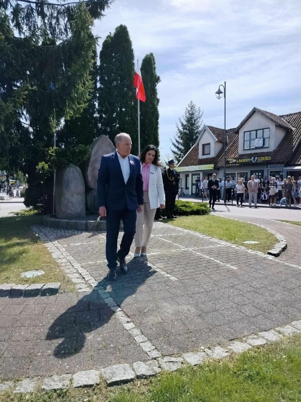 Nowy Dwór Gdański. 233. rocznica uchwalenia Konstytucji 3 Maja.