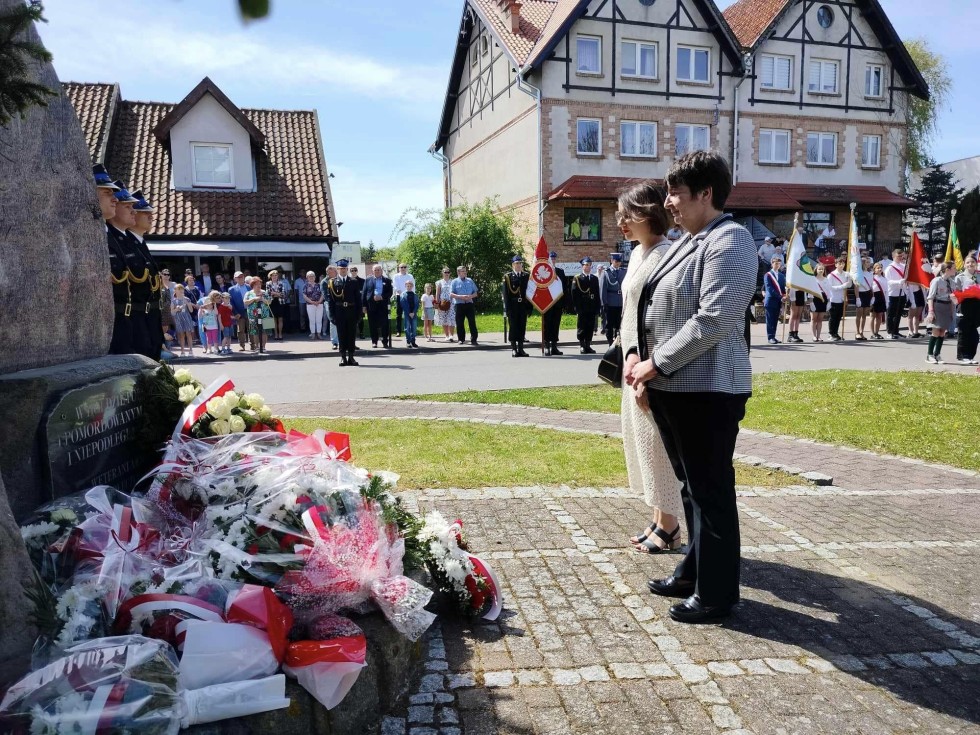Nowy Dwór Gdański. 233. rocznica uchwalenia Konstytucji 3 Maja.