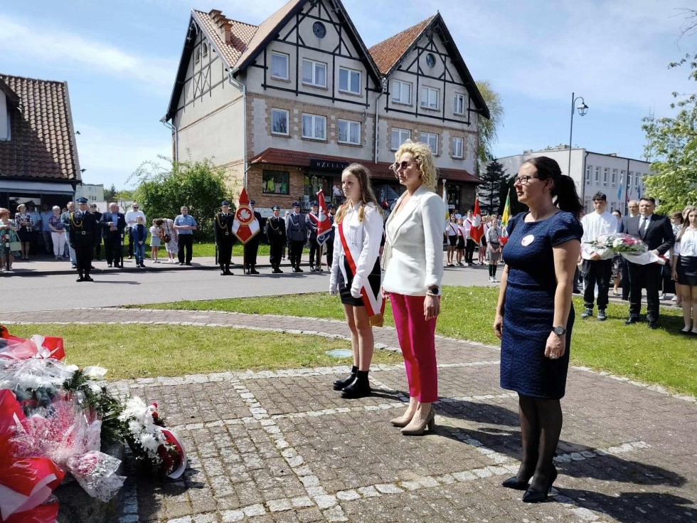 Nowy Dwór Gdański. 233. rocznica uchwalenia Konstytucji 3 Maja.