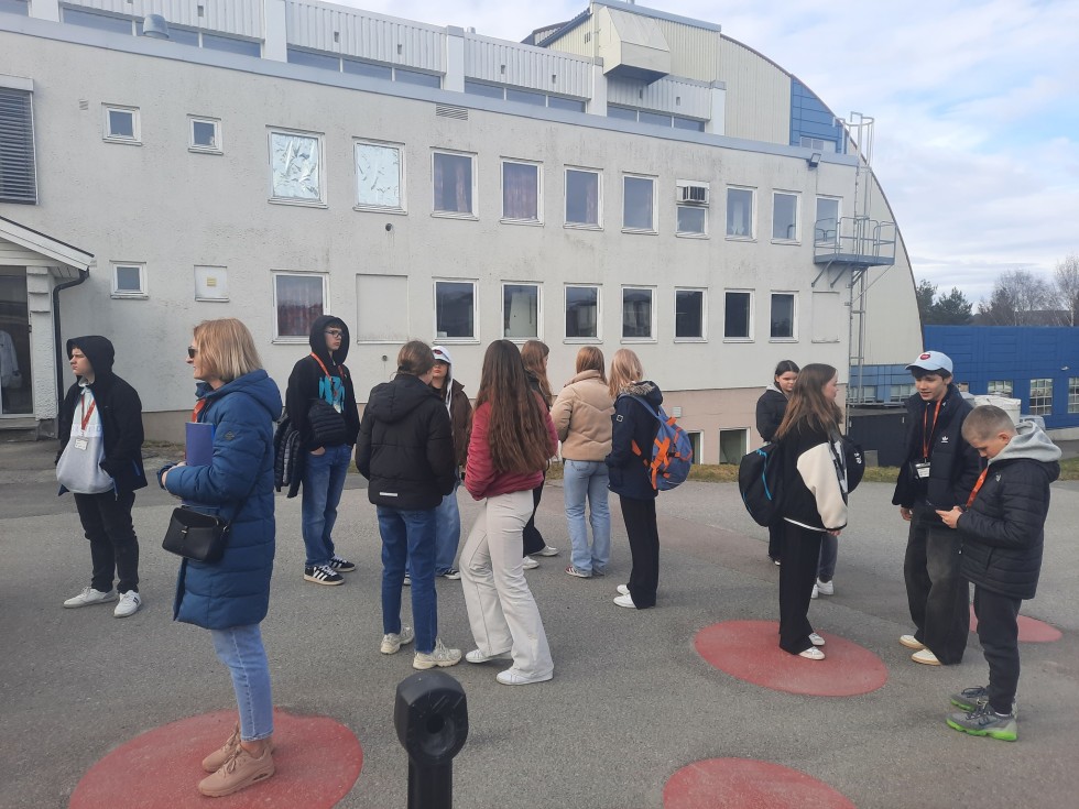 Uczniowie z Nowego Stawu z wizytą w Norwegii.
