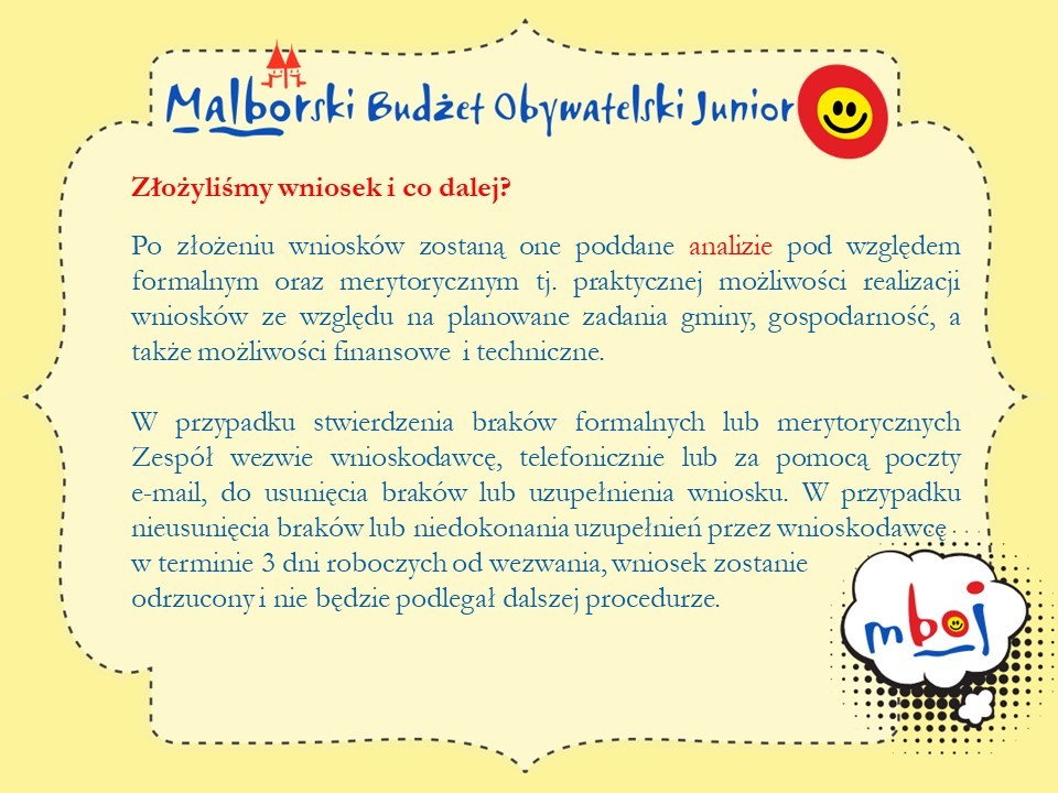 Malbork. Ruszył nabór wniosków do tegorocznej edycji MBOJ.