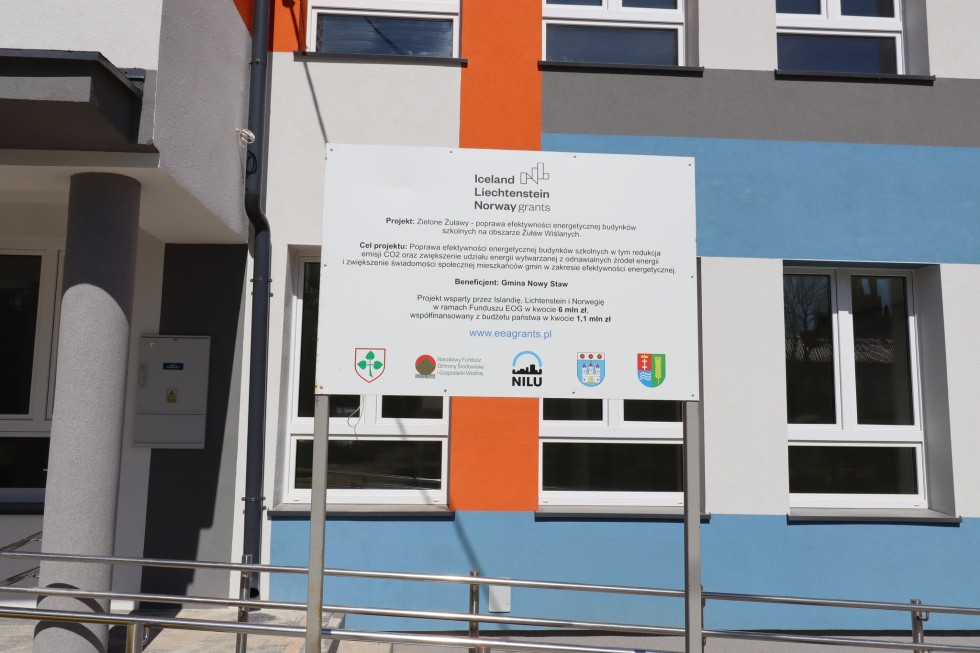 Nowy Staw. Zakończyła się termomodernizacja budynku szkolnego.