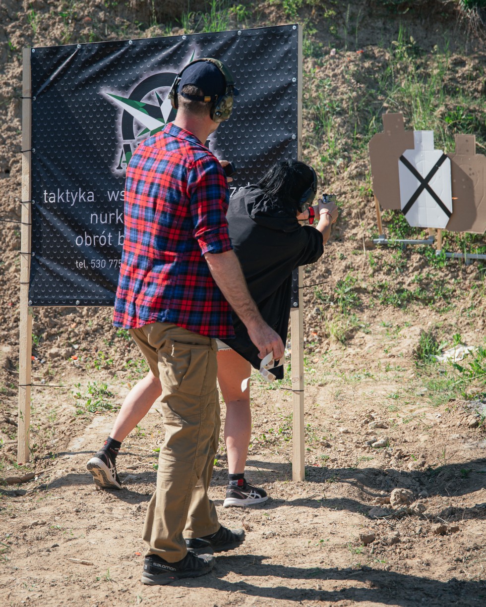 Nowa Wieś Malborska. Pistolet i Rewolwer Obronny – zawody w strzelnicy Trofeum.