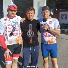 Charytatywny Ultramaraton Kolarski Strażaków wystartował z Malborka.&#8230;