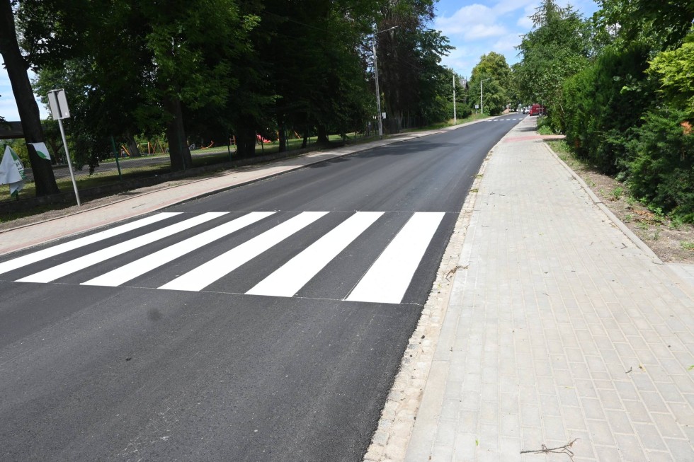 Powiat nowodworski. Końcowy odbiór inwestycji w Ostaszewie.