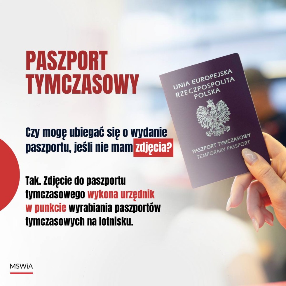 Na gdańskim lotnisku działa punkt wydawania paszportów tymczasowych.