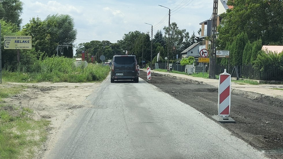 Przebudowa DW501. Postęp prac na odcinku Kąty Rybackie – Sztutowo – Stegna. Lipiec 2024 Wideo i zdjęcia