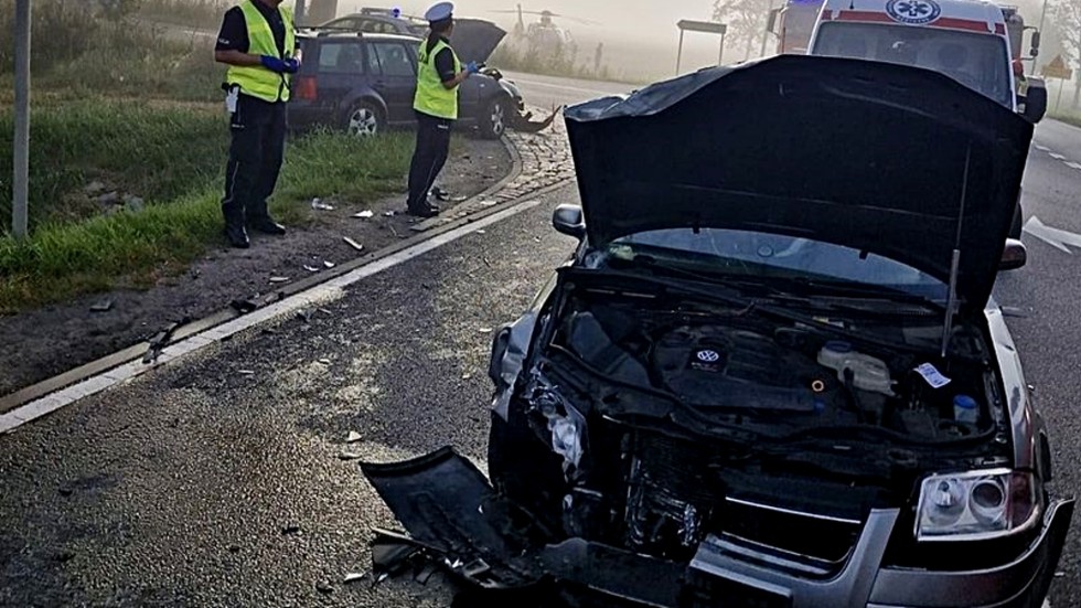 DK22. Wypadek w Gnojewie – Policja wyjaśnia przyczyny zdarzenia.