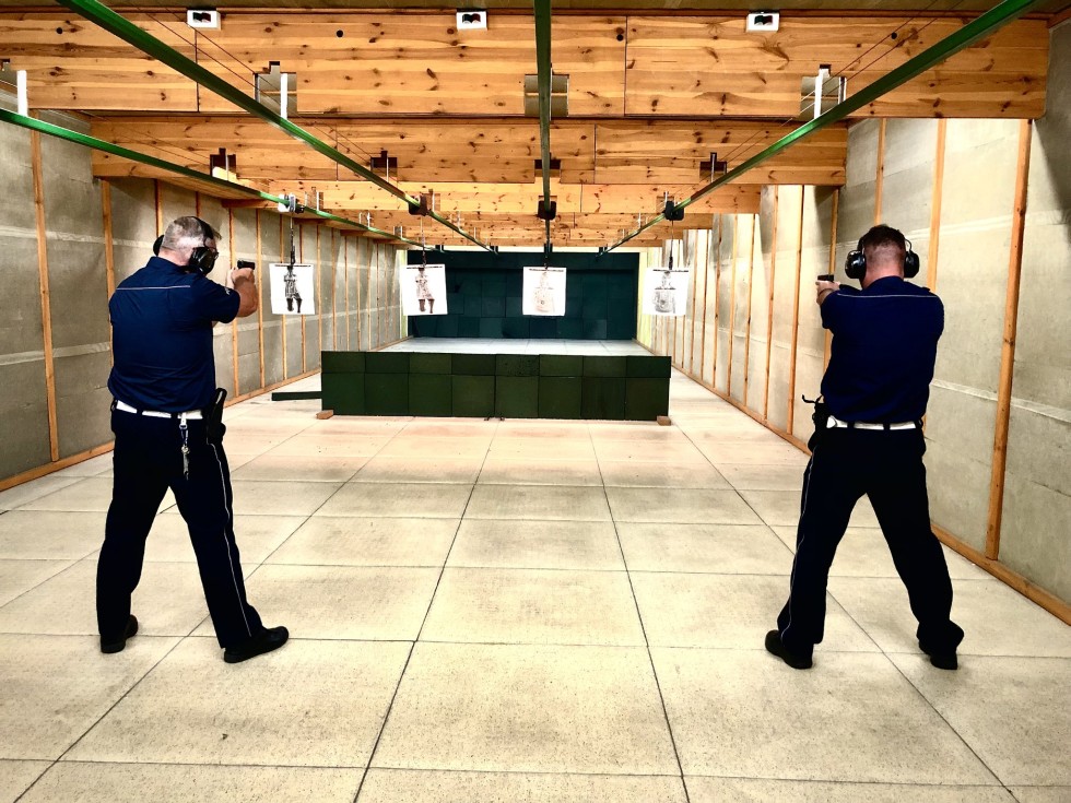 Malbork. Policjanci doskonalili strzeleckie umiejętności.