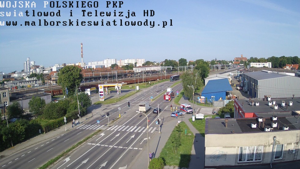 1500 zł mandatu i 10 punktów karnych – kolizja na skrzyżowaniu ulic Wojska Polskiego i Chopina w Malborku. Zobacz wideo!
