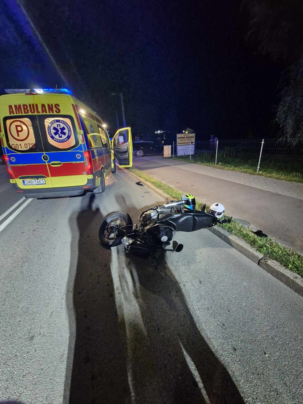 Niebezpiecznie na drogach powiatu nowodworskiego - trzy poszkodowane osoby trafiły do szpitala.