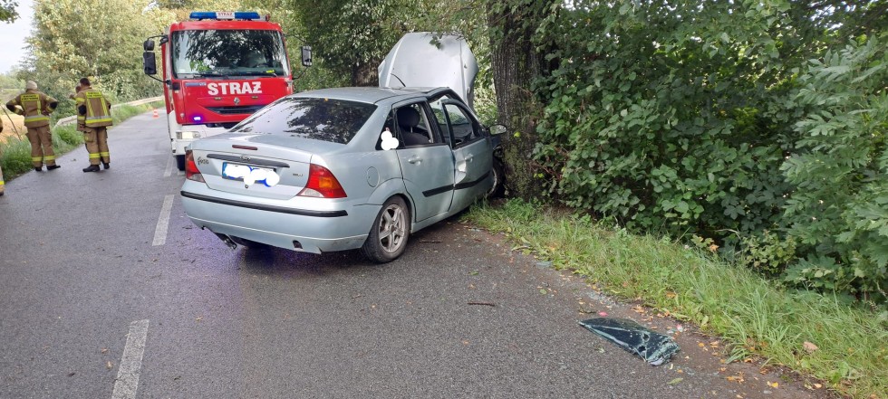 Pożar prasy rolniczej i wypadki drogowe – raport sztumskich służb mundurowych.