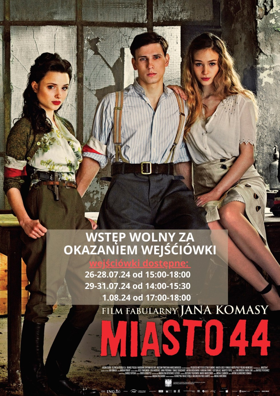 Powiat sztumski. Obchody 80. rocznicy Powstania Warszawskiego.