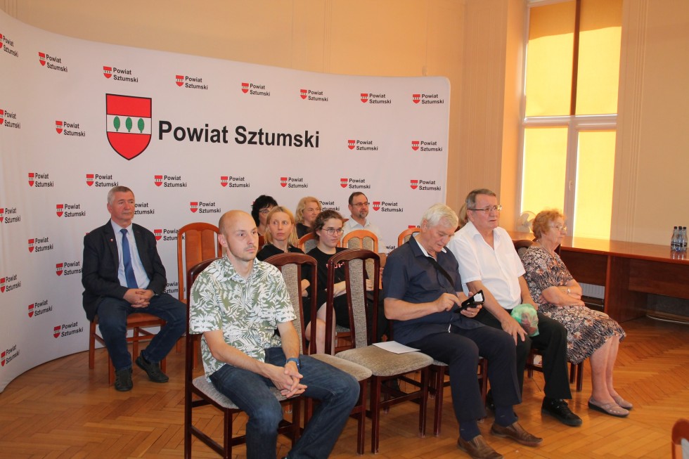 Powiat sztumski. Oddano cześć bohaterom Powstania Warszawskiego.