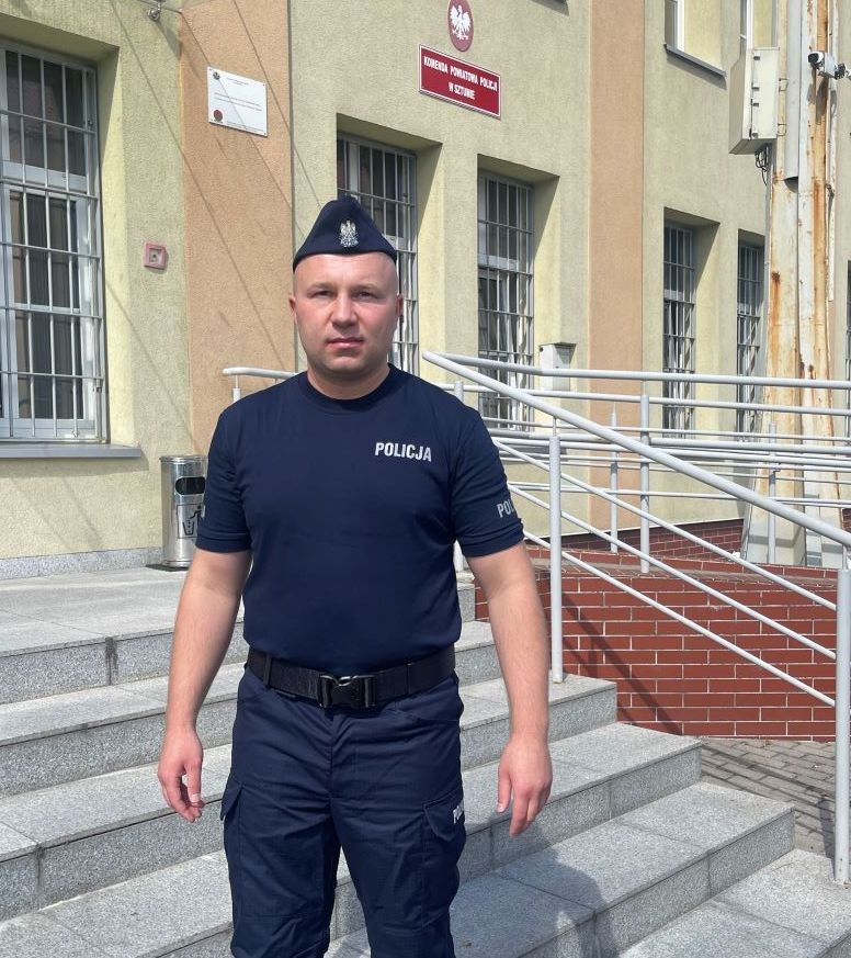 Nowy funkcjonariusz w szeregach Komendy Powiatowej Policji w Sztumie.