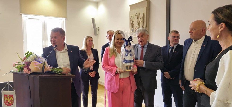 Spotkanie Wojewody Pomorskiej z samorządowcami z powiatu kwidzyńskiego i sztumskiego.