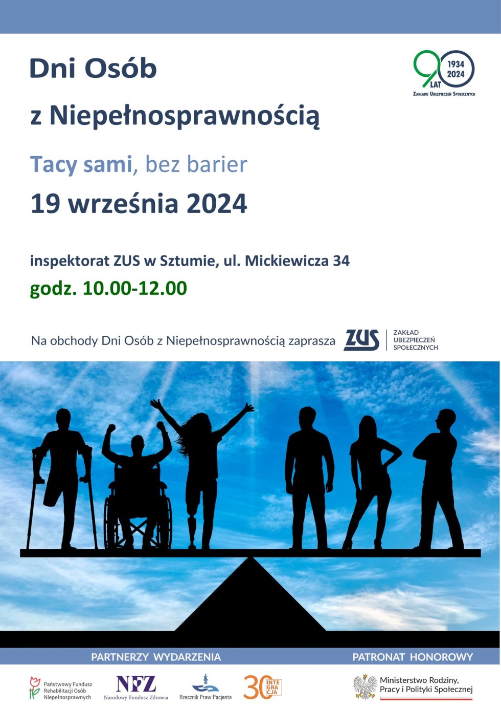 Powiat sztumski. Dni Osób z Niepełnosprawnością.