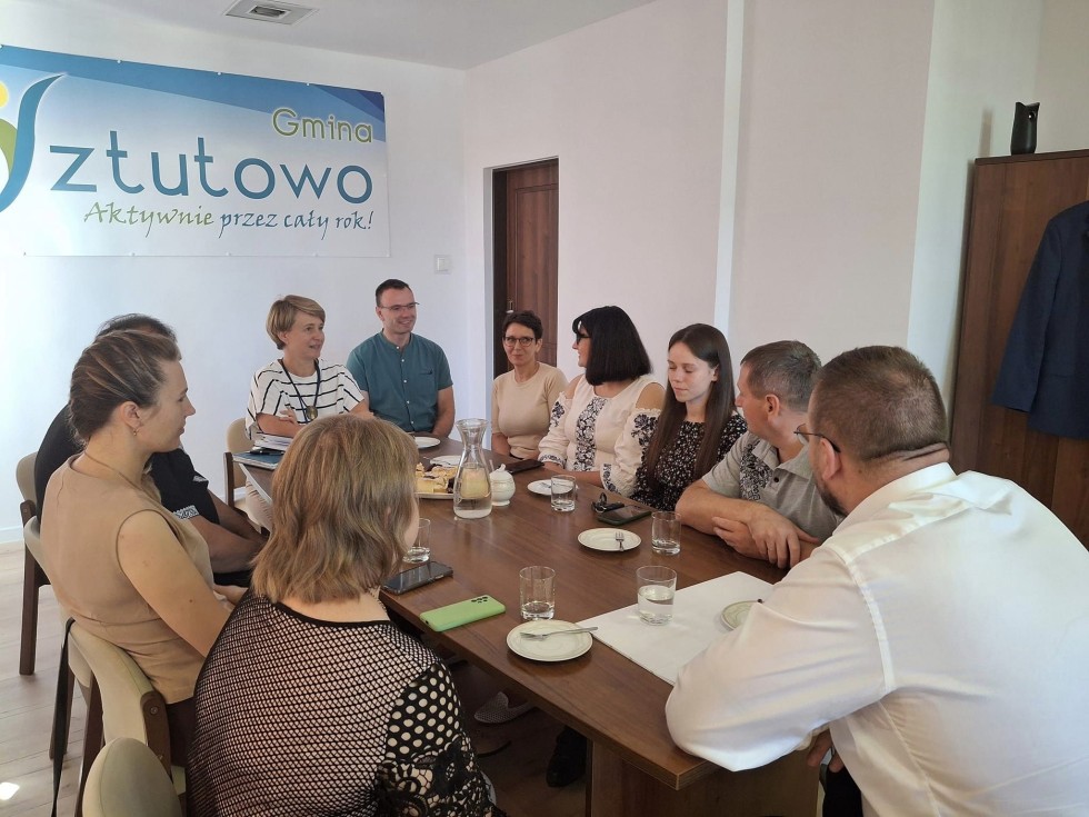 Delegacja z Ukrainy z wizytą w Powiecie Nowodworskim.