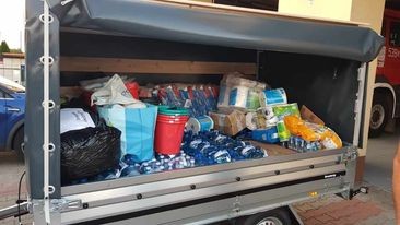 Powiat sztumski – pierwsze dary trafiły do powodzian.