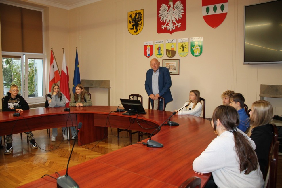 Sztum. Czym zajmuje się powiat? - wróciły lekcje obywatelskie dla uczniów.