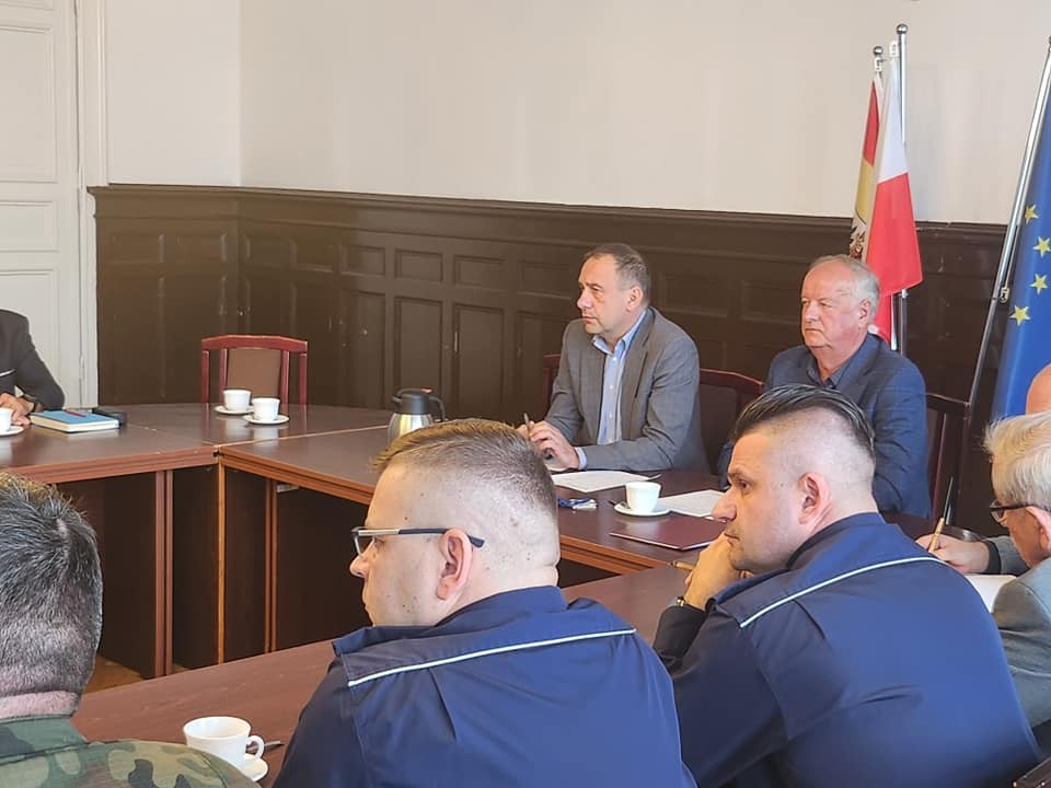 Malbork. Posiedzenie Komisji Bezpieczeństwa i Porządku.