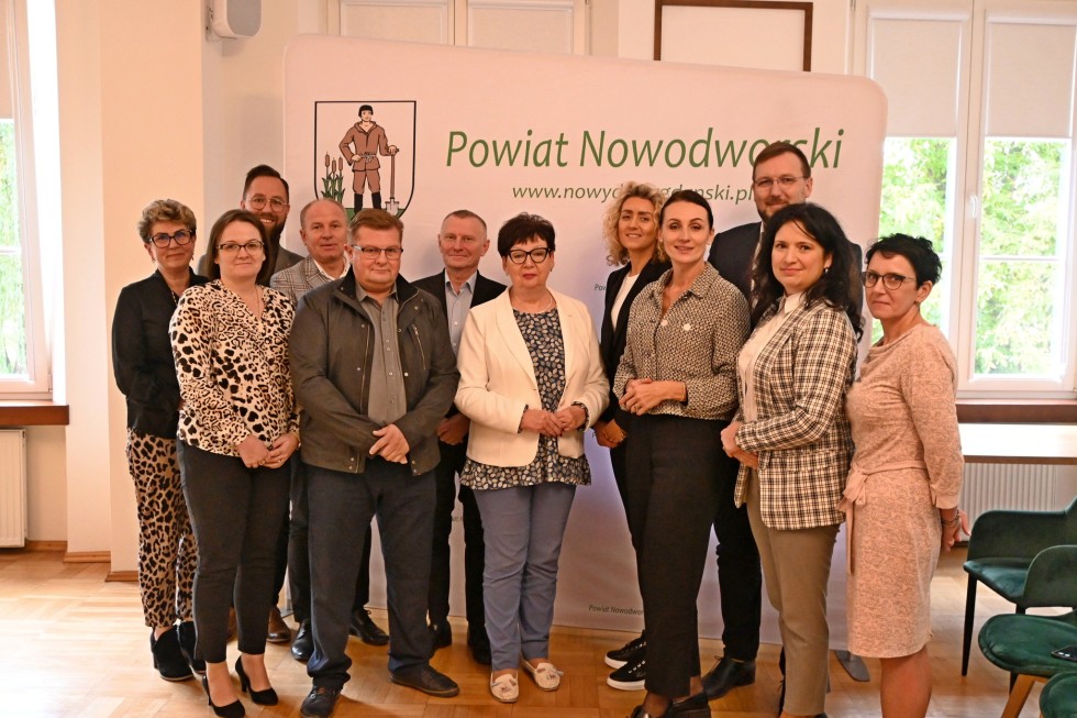 Nowy Dwór Gdański. Spotkanie Wojewody Pomorskiej z samorządowcami.