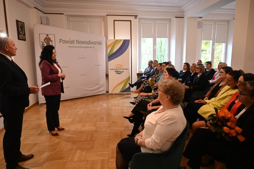 Nowy Dwór Gdański. Dzień Edukacji Narodowej i nagrody dla nauczycieli.