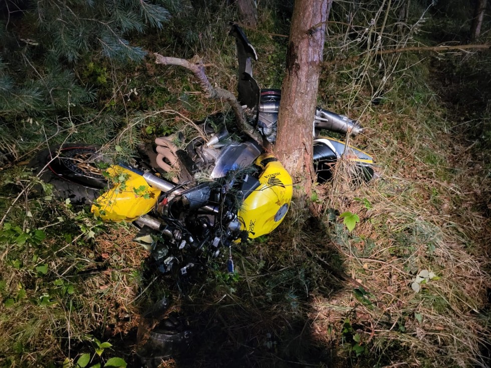 DW501. Śmiertelny wypadek motocyklisty w Krynicy Morskiej.